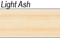 Light ash wood sample for cremation products