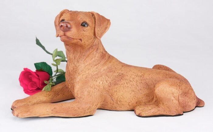 Miniature Pinscher Min Pin pet dog cremation urn figurine
