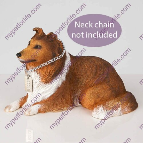 Collie Dog Figurine